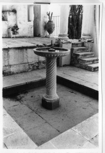 Cactus Patio del Teatro. Hacia 1960.